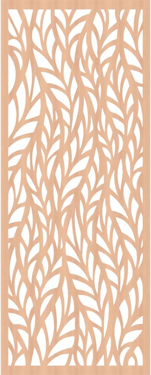 Ortonville Decorative Pierced Fretwork Wood Wall Panels, 29 3/8"W x 74 3/8"H x - Image 4