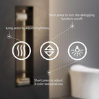 Sweetcrispy 24"x32" Smart Anti-Fog LED Bathroom Mirror - Image 3