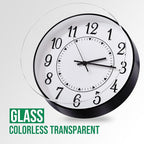 Wall Clock Modern Non-Ticking Battery Operated Silent Wall Clocks Simple Style - Image 5