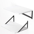 Heimlove White Deep Floating Shelves - Image 8