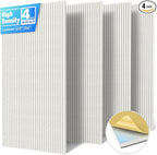 4 Pack Large Acoustic Panels Sound Absorbing by Unknown
