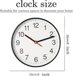 Spinaround Wall Clock, Modern Wall Clocks Battery, Silent Non-Ticking Analog - Image 5