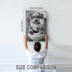 DIHSIEG Canvas Wall Art Poster Unframed Can Hang on Wall Healing Your Heart - Image 2