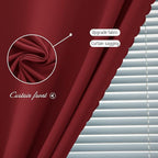 Portable Light Blocking Curtains Self-Stick Design, Removable Adhesive Window - Image 6