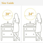 Fabuday Round Gold Mirror for Wall - Image 7