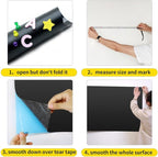 Magnetic Chalkboard Contact Paper, Magnetic Black Board Wall Decal - Image 6