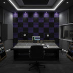 96 Pack Allxinlog Absorb the echo Acoustic Foam Panel Wedge Studio - Image 5