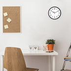 Foraineam 2-Pack Silent Non Ticking Wall Clock - Image 8