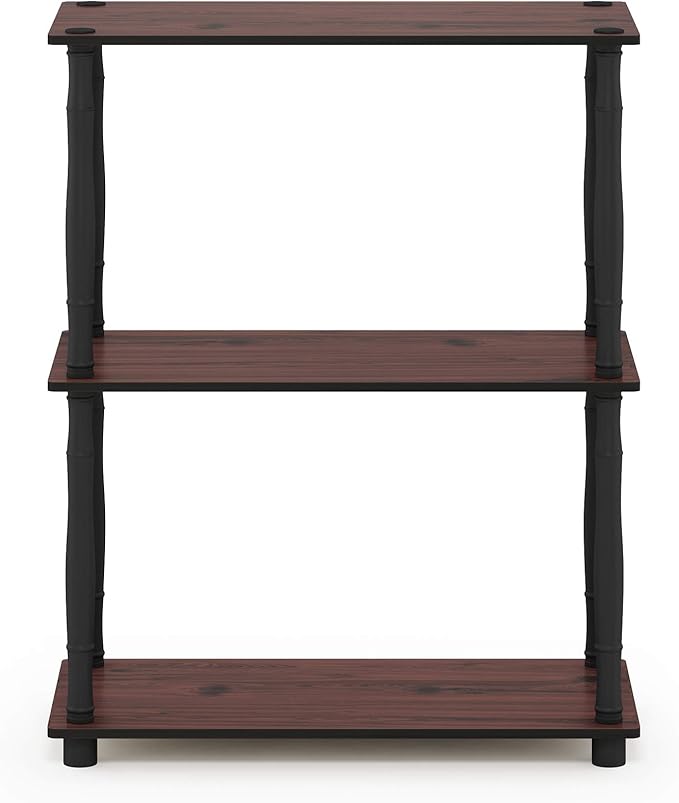 Furinno Turn-N-Tube 3-Tier Compact Multipurpose Shelf Display Rack - Image 6