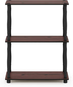 Furinno Turn-N-Tube 3-Tier Compact Multipurpose Shelf Display Rack - Image 6