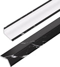 OUZUGIE 8-Pack 57 Inches, WPC Slat Wall Panel Trim, Corner Guard by OUZUGIE