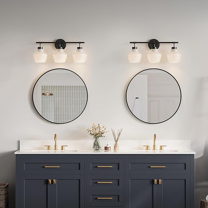 USHOWER 2- Pack Bathroom Mirrors - Image 6