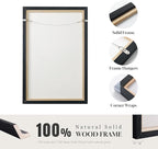 Extra Large Framed Black Abstract Wall Art - Image 6