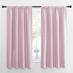 NICETOWN RV Blackout Curtains for Camper Windows, Baby Pink, Short Blackout by NICETOWN