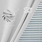 Blackout Curtains for Bedroom Sticky Curtain Blackout Window Cover Self - Image 5
