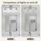 Crystal Bathroom Light Fixtures, Bathroom Lighting Fixtures Over Mirror - Image 7