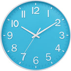 HZDHCLH Wall Clock 3D Numbers Wall ClockBattery-Powered 12-inch Silent Non-Tick by HZDHCLH