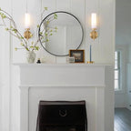 Gold Bathroom Wall Sconces Set of 2, Modern Sconces Wall Lighting Vanity Light - Image 3