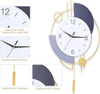 Dankeit Wall Clock, Silent Quality Quartz Battery Operated - Image 2
