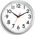 DAXSMY Wall Clock Small Analog 8 Inch Silent Non Ticking Battery Operated by DAXSMY