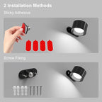 Koopala 2PCS Rechargeable Battery Operated LED Wall Lamps, Wall Mounted Lights - Image 4