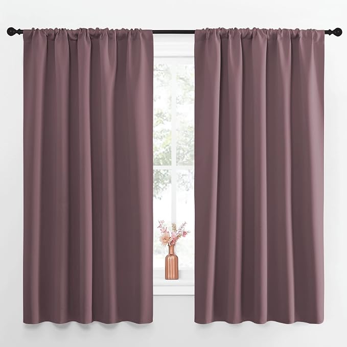 NICETOWN Blackout Curtains for Living Curtains, Room Darkening Curtains & by NICETOWN