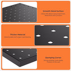 INCLY 4 Pack Peg Board, Peg Board Panels - Image 5
