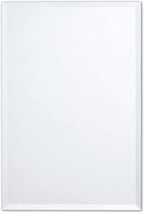 Better Bevel Frameless Rectangle Mirror, 22.5" x 34.5" Bathroom Wall Mirror by Better+Bevel