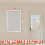 AJAZZ self Adhesive Portable 100% Blackout Curtains Simple and Easy to - Image 5