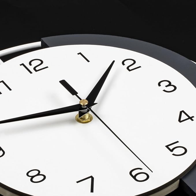 Decorative Wall Clock Silent Battery Operated Large Modern Wall Clock - Image 6