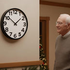 Keepcross 20 Inch Large Wall Clock Battery Operated Silent Non-Ticking - Image 5