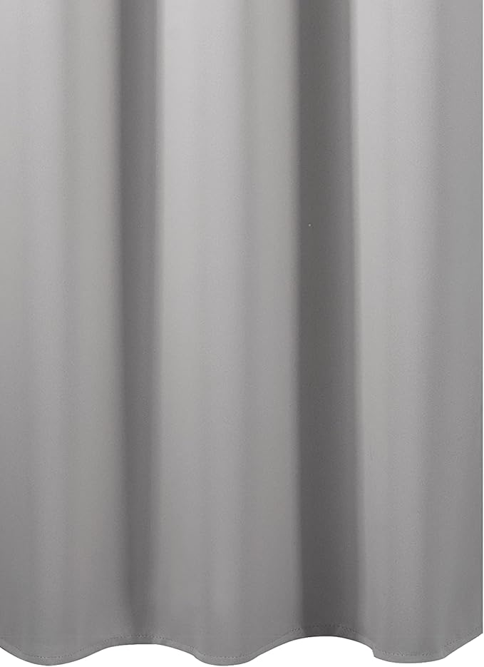 LEMOMO Light Grey Blackout Curtains 34 x 63 Inch Length/Set of 2 Curtain - Image 9
