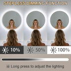 20 Inch Round LED Bathroom Mirror - Image 3