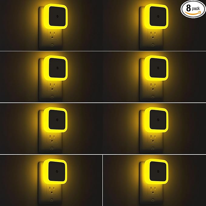 Sujeet Night Light, Night Lights Plug into Wall 8-Pack, Nightlight Plug in by Sujeet