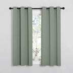 NICETOWN Window Curtain Panels, Thermal Insulated Solid Grommet Blackout by NICETOWN