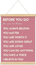 Mental Health Positive Affirmations Inspirational Wall Art Decor, Therapist by Unknown