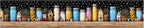 Mason Jar Wallpaper Border 196x4 Inch Removable Wall Border Peel and Stick - Image 2