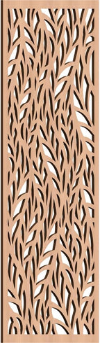 Ortonville Decorative Pierced Fretwork Wood Wall Panels, 19 3/8"W x 49 3/8"H x by EkenaMillwork