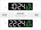 Large LED Digital Wall Clock - Image 5