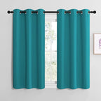 NICETOWN Room Darkening Curtains 48 inch Length 2 Panels, Thermal Insulated by NICETOWN
