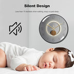 Ergocar Silent Modern Metal Wall Clock - Image 4