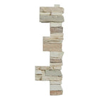 AZ Faux High-Density Polyurethane Faux Stone Interlocking Right Endcap by AZFaux