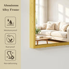 57" x 20" Arched Full Length Mirror - Image 8