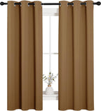 NICETOWN Sleek Blackout Curtains 63 inches Length - Image 2