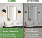 Zarbitta Set of 2 Wall Sconces for Bathroom, Bathroom Wall Lamp for Mirror - Image 3