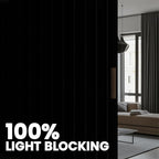 Room Divider Curtain Sets with Flexible Ceiling Track, Privacy Soundproof - Image 3