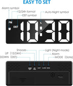 AMIR Digital Alarm Clock, LED Clock - Image 3