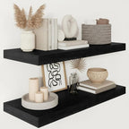 Vivelove 2" Thick Floating Shelves by VIVELOVE