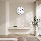 NUOVO 16 Inch Wall Clock Number Quartz Decorative Wall Clock Quiet Wall Clocks - Image 2