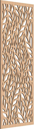 23 3/8"W x 59 3/8"H x 1/4"T Ortonville Decorative Fretwork Wood Wall Panels by EkenaMillwork